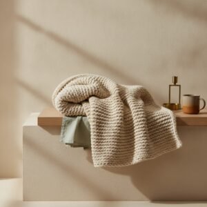 Cocoon Knit Throw
